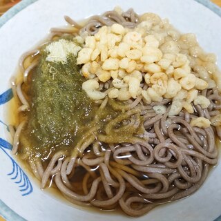 体が温まるお蕎麦